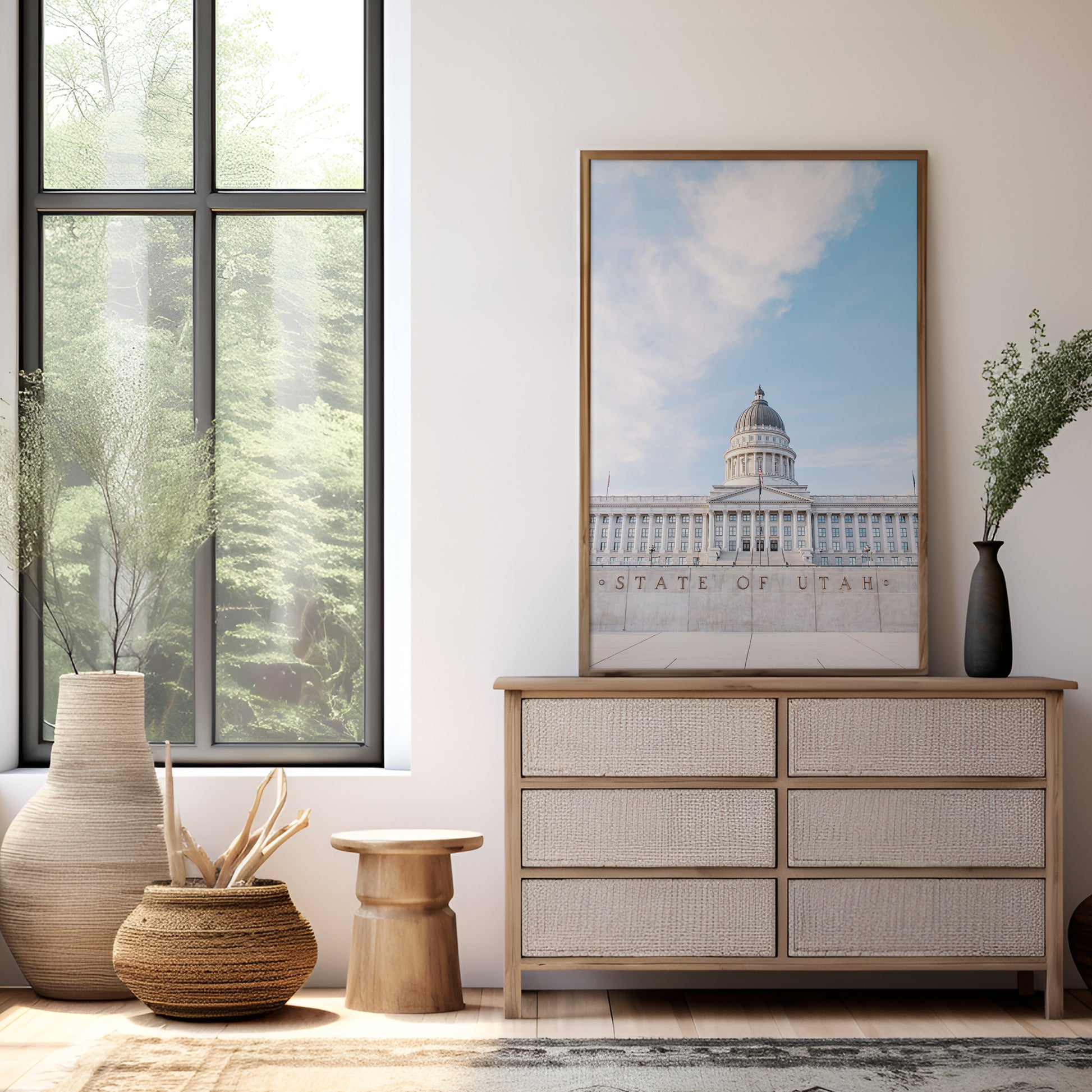 Utah Capitol Print | State Capitol Canvas | 17 Mile