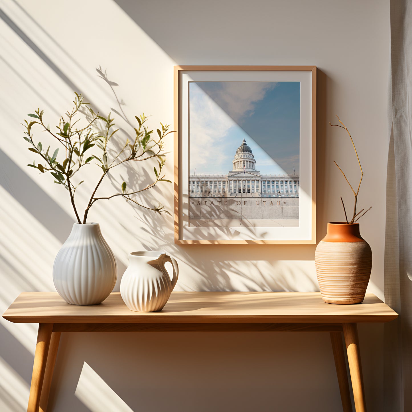 Utah Capitol Print | State Capitol Canvas | 17 Mile