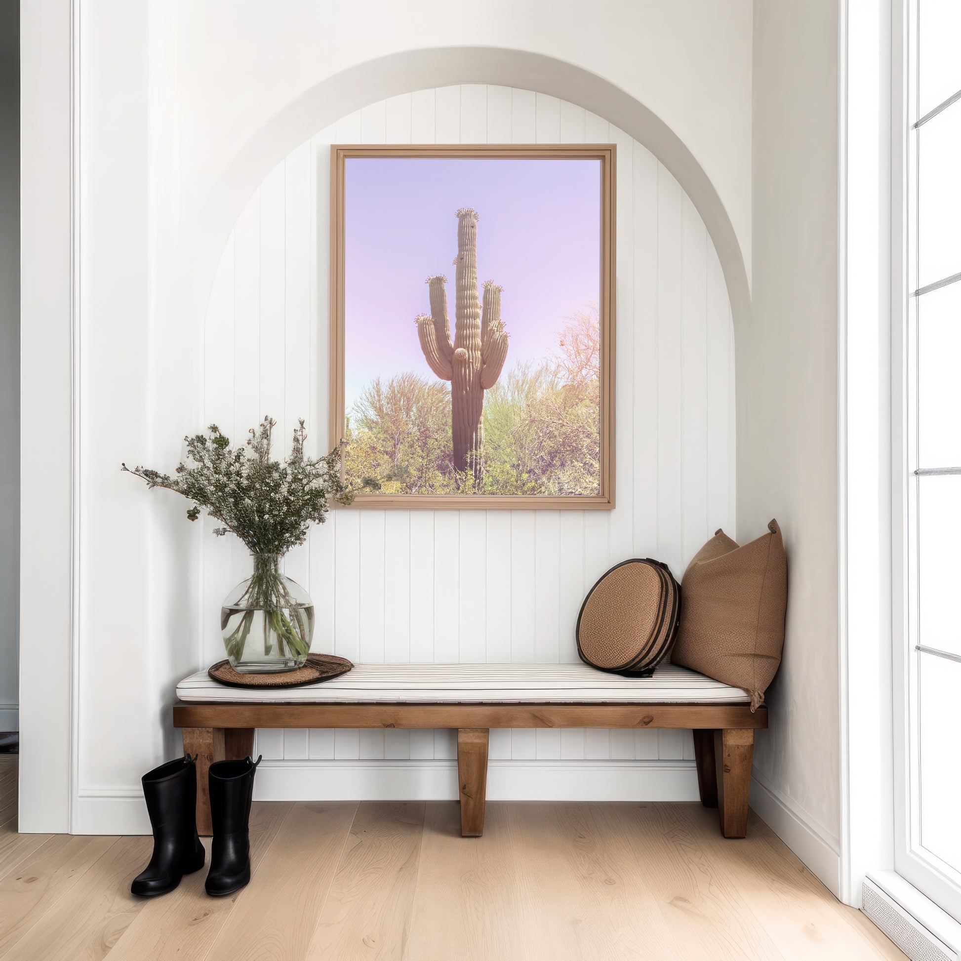 Pastel Saguaro Canvas | Pastel Saguaro Print | 17 Mile