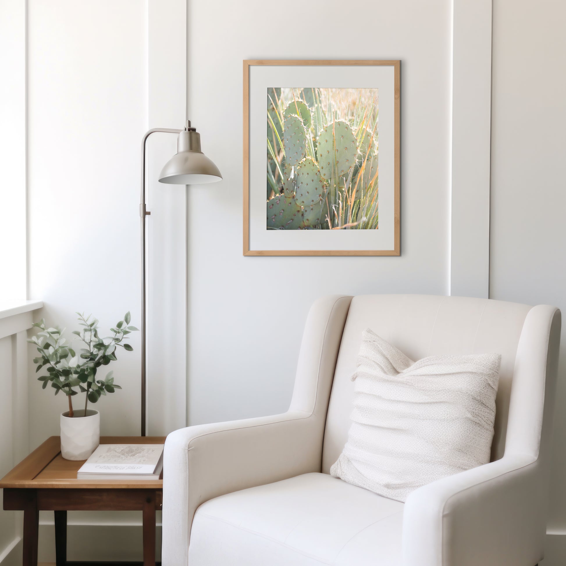 Prickly Pear Cactus Canvas | Prickly Pear Cactus Print | 17 Mile