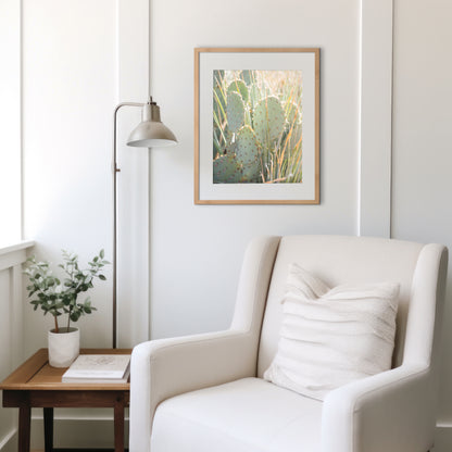 Prickly Pear Cactus Canvas | Prickly Pear Cactus Print | 17 Mile