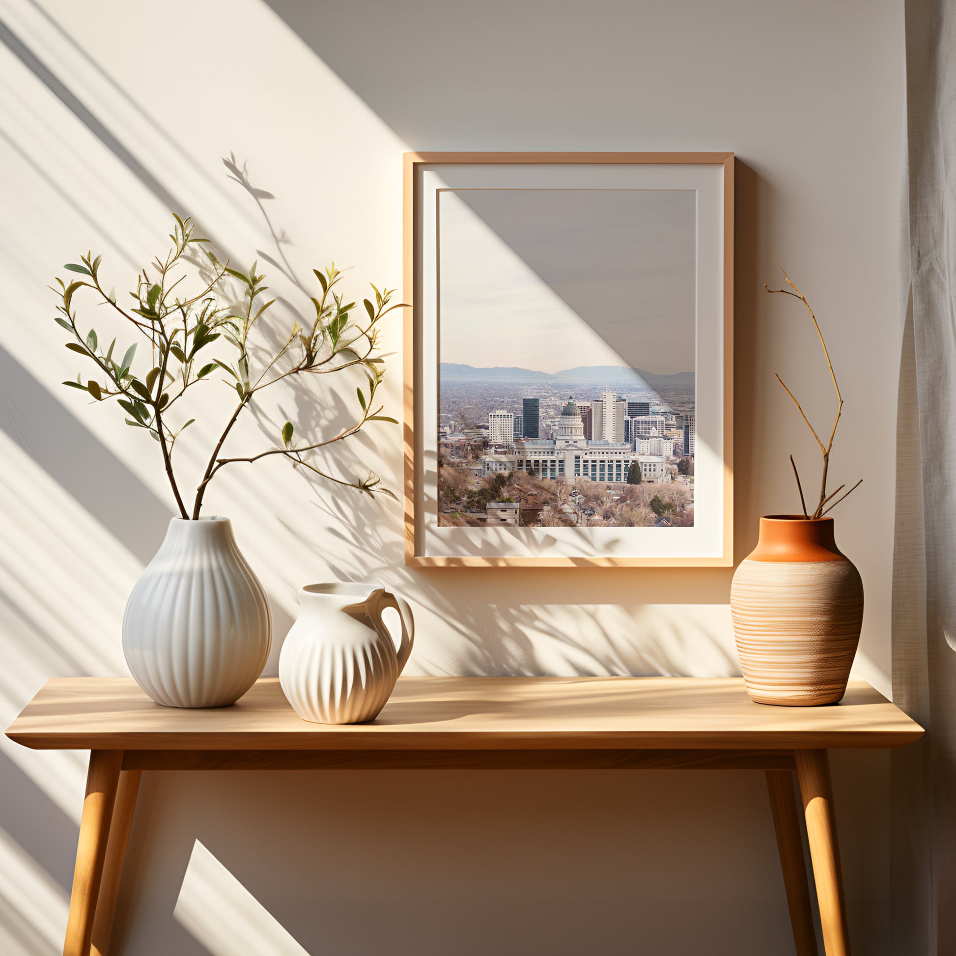 Salt Lake Valley Canvas | Salt Lake Valley Print | 17 Mile