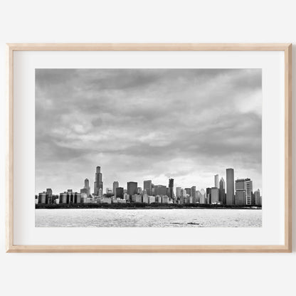 Chicago Skyline Canvas | Downtown Chicago Print | 17 Mile