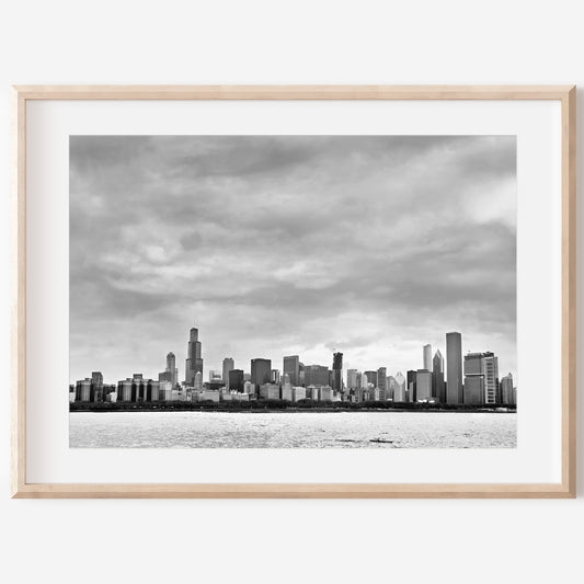 Chicago Skyline Canvas | Downtown Chicago Print | 17 Mile