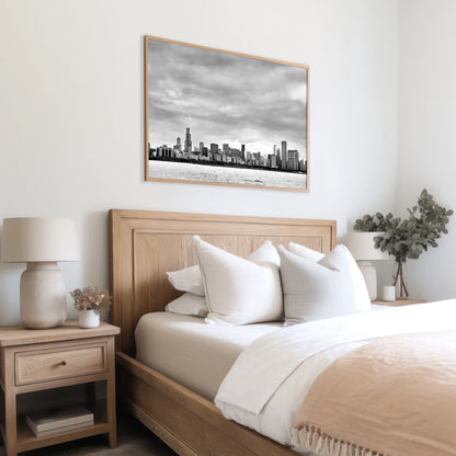 Chicago Skyline Canvas | Downtown Chicago Print | 17 Mile