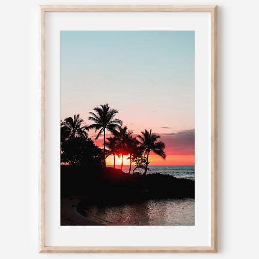 Sunset Photography Print | Sunset Canvas Print | 17 Mile