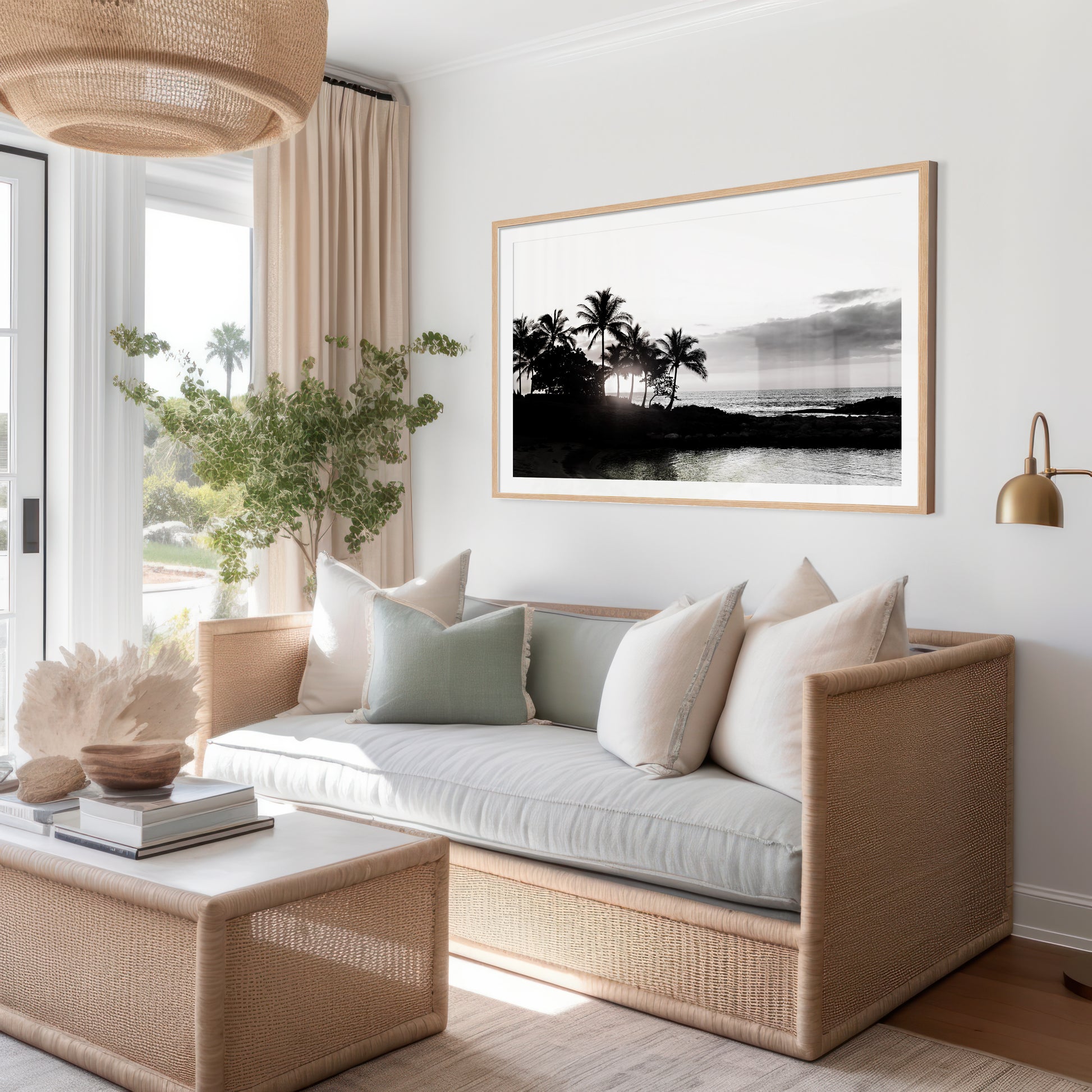Hawaii Canvas Art | Palm Tree Canvas | 17 Mile