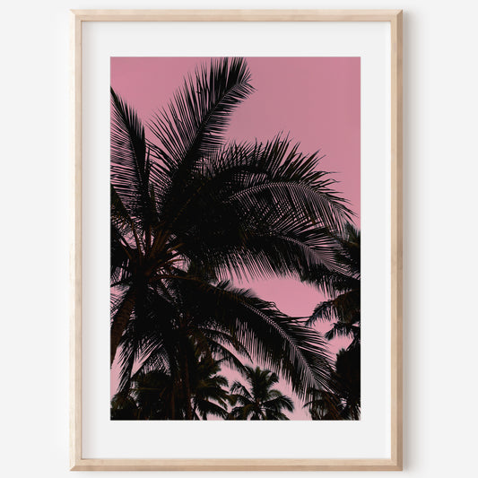 Palm Leaves Print | Palm Leaves Canvas | 17 Mile
