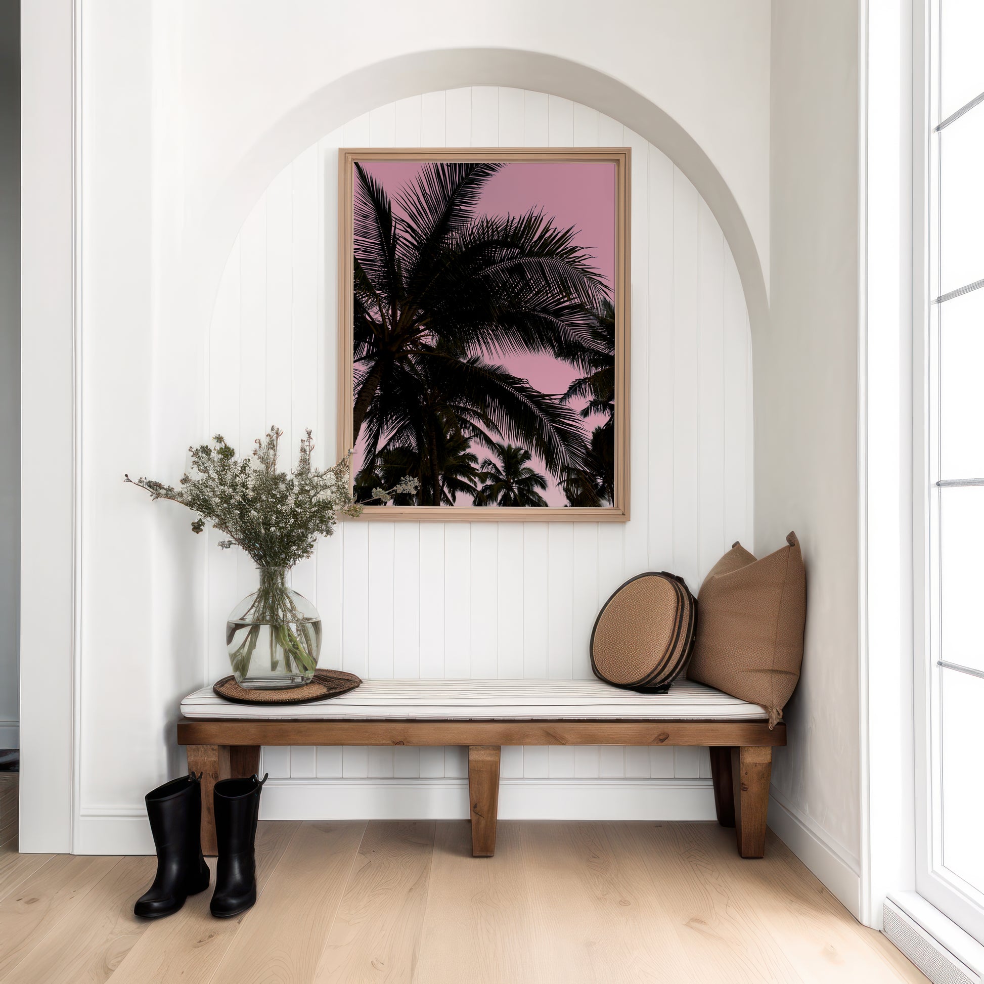Palm Leaves Print | Palm Leaves Canvas | 17 Mile