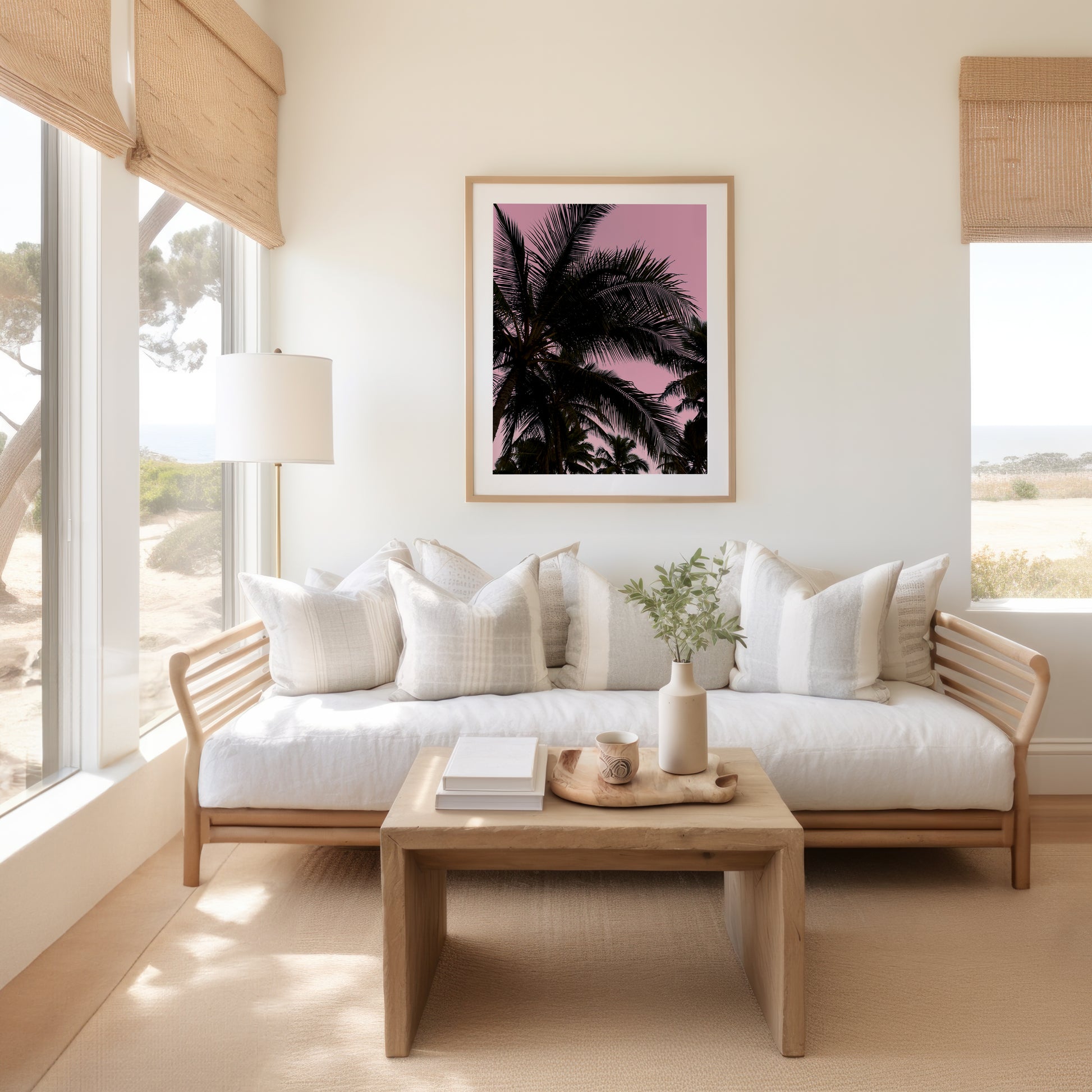 Palm Leaves Print | Palm Leaves Canvas | 17 Mile