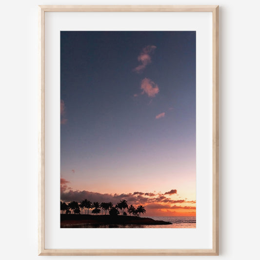 Ocean Sunset Canvas | Ocean Sunset Print | 17 Mile
