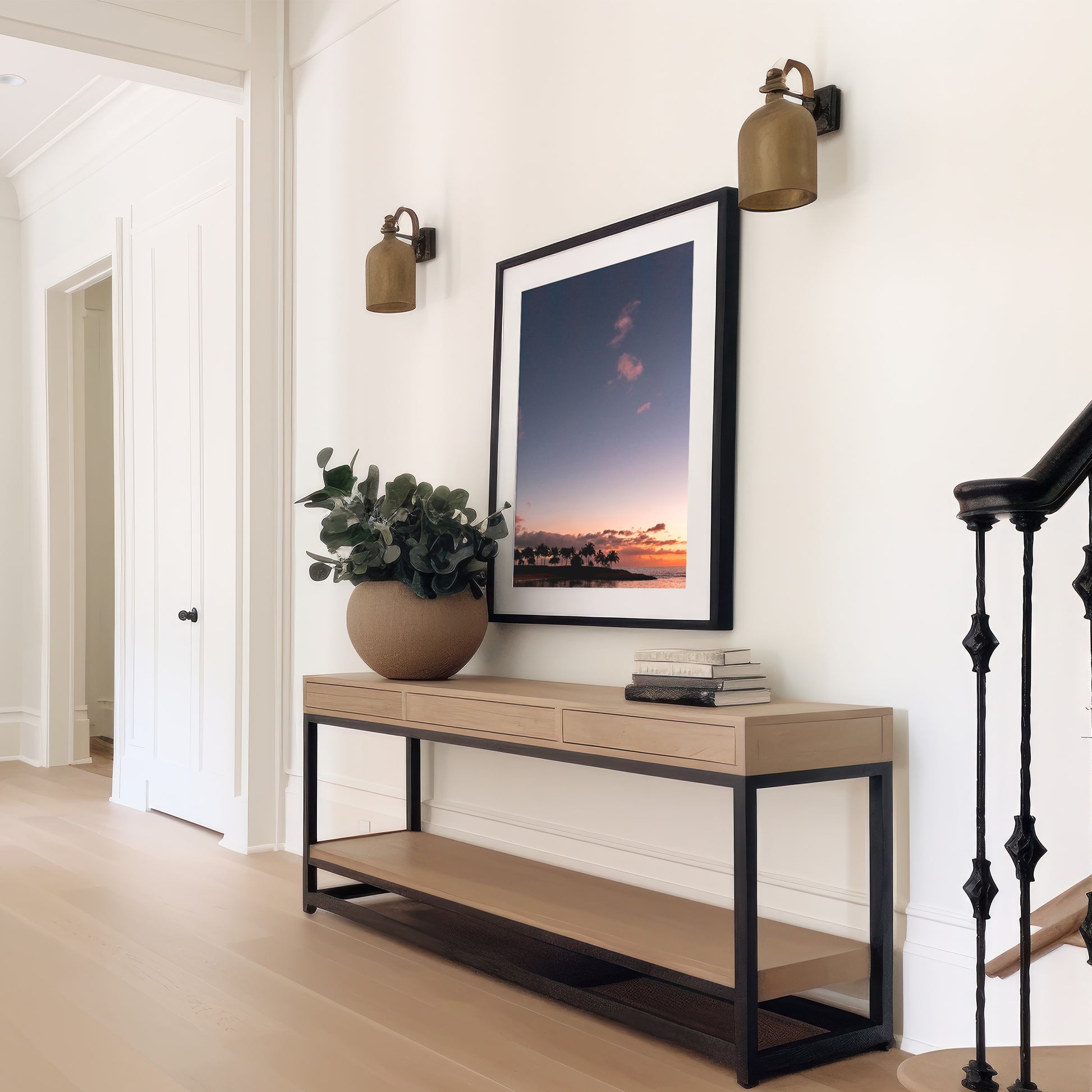 Ocean Sunset Canvas | Ocean Sunset Print | 17 Mile