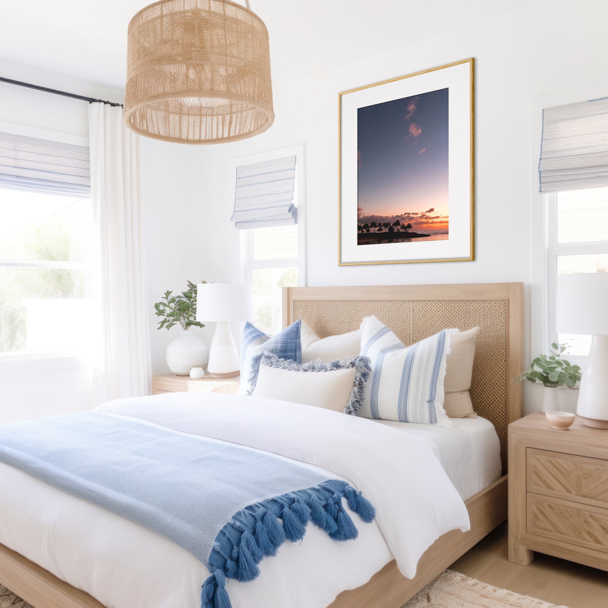 Ocean Sunset Canvas | Ocean Sunset Print | 17 Mile