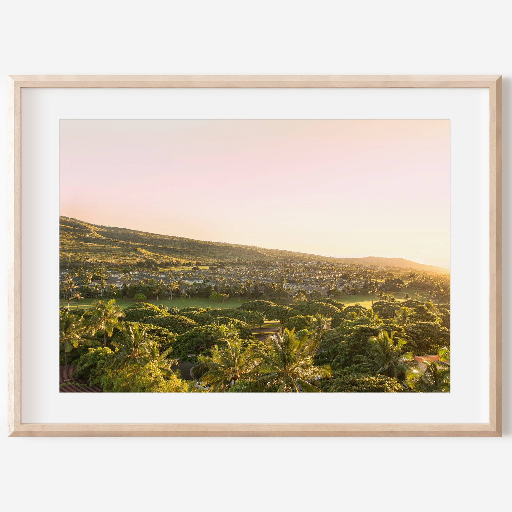 Oahu Sunrise Canvas | Sunrise Canvas Print | 17 Mile