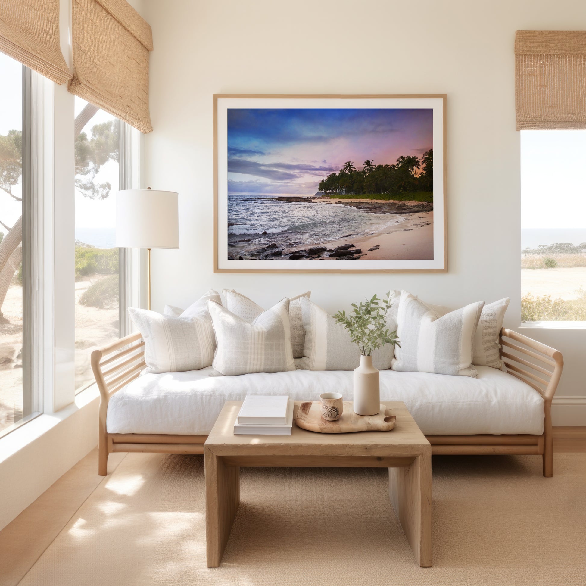 Secret Beach Canvas | Secret Beach Print | 17 Mile