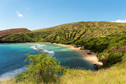 Hanauma Bay Canvas | Hawaiian Bay Canvas Print | 17 Mile