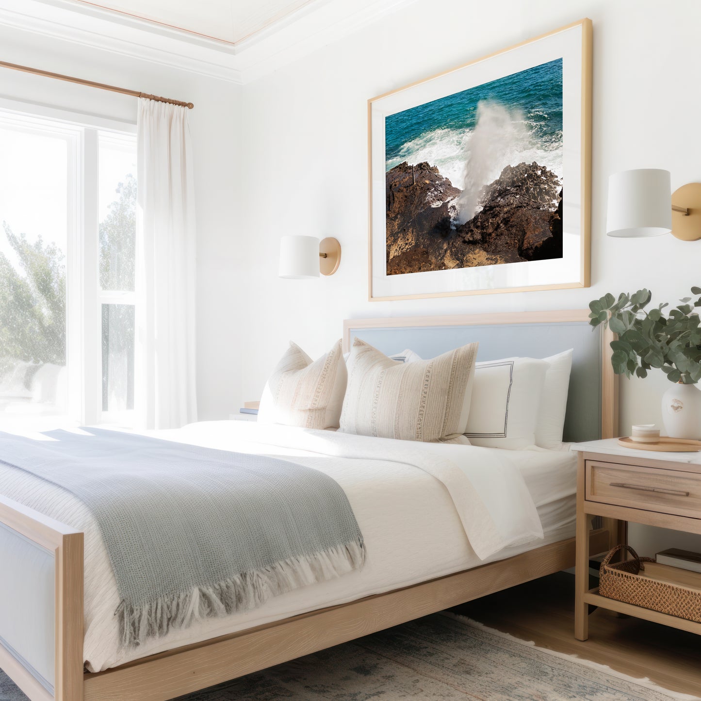 Halona Blowhole Canvas | Halona Blowhole Print | 17 Mile