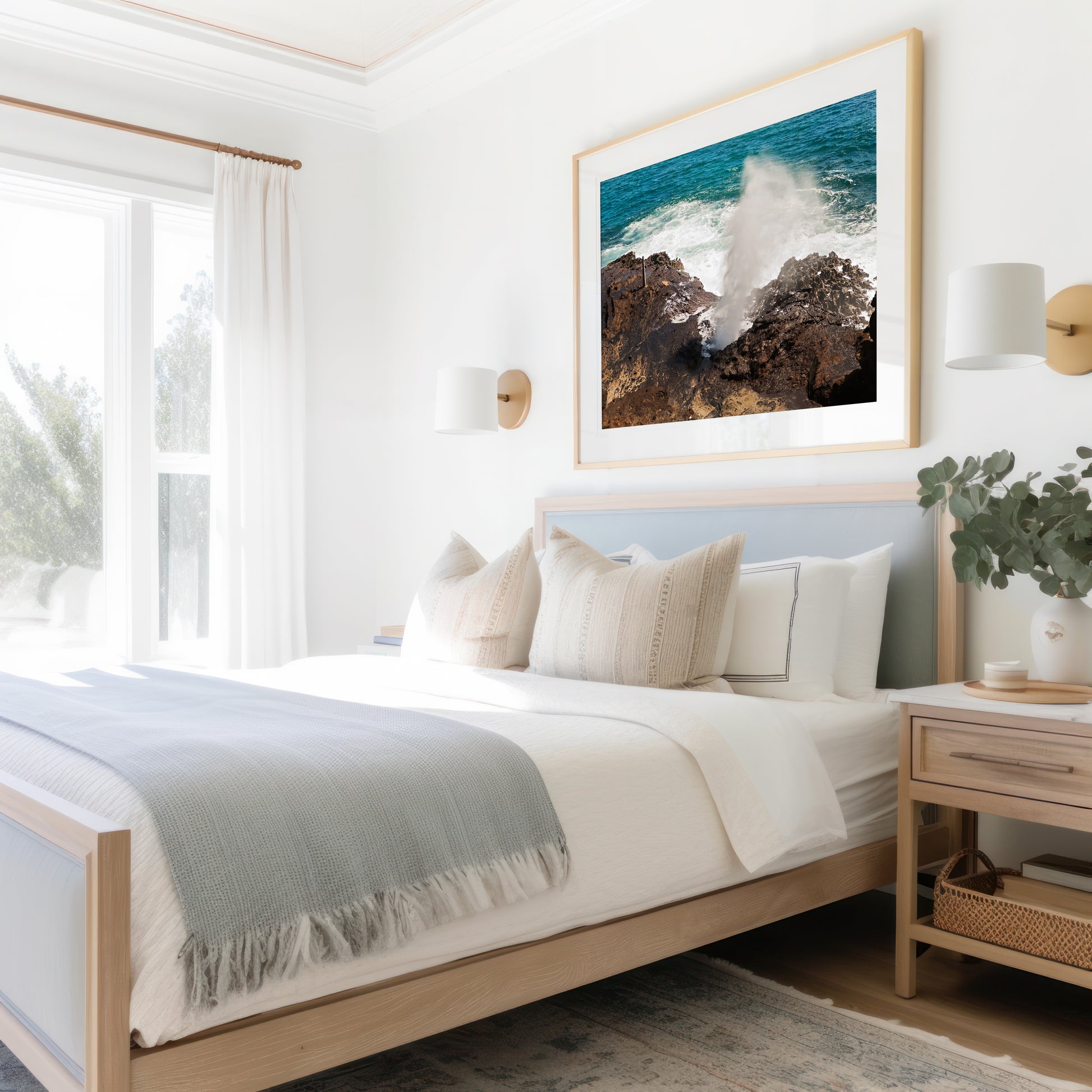 Halona Blowhole Canvas | Halona Blowhole Print | 17 Mile