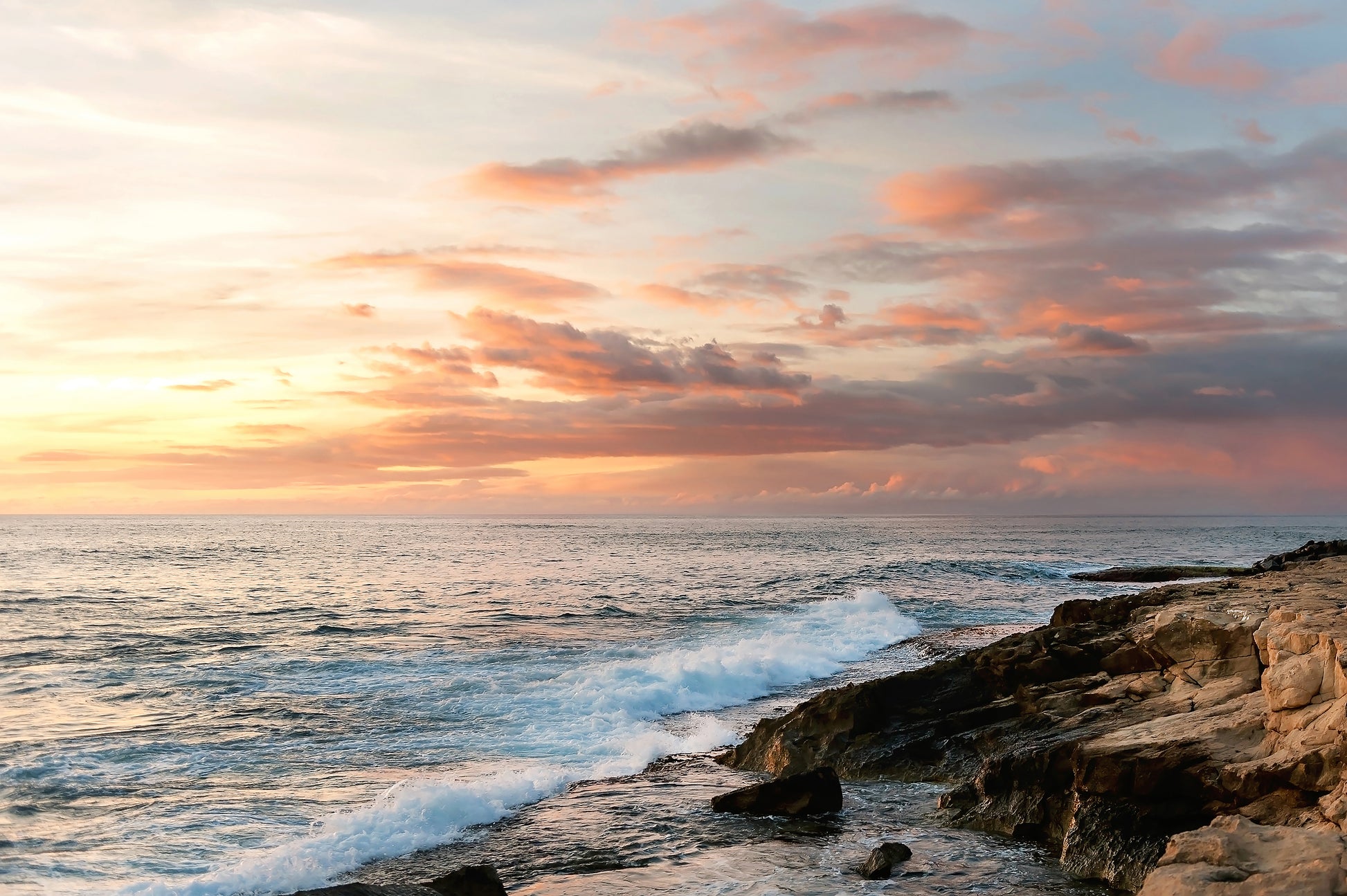 Oahu Ocean Canvas | Oahu Beach Wall Art | 17 Mile