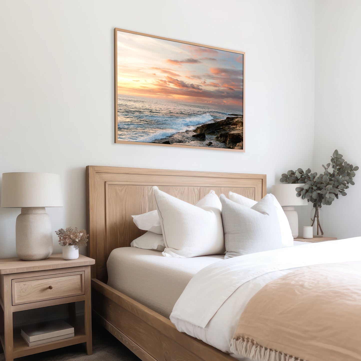 Oahu Ocean Canvas | Oahu Beach Wall Art | 17 Mile