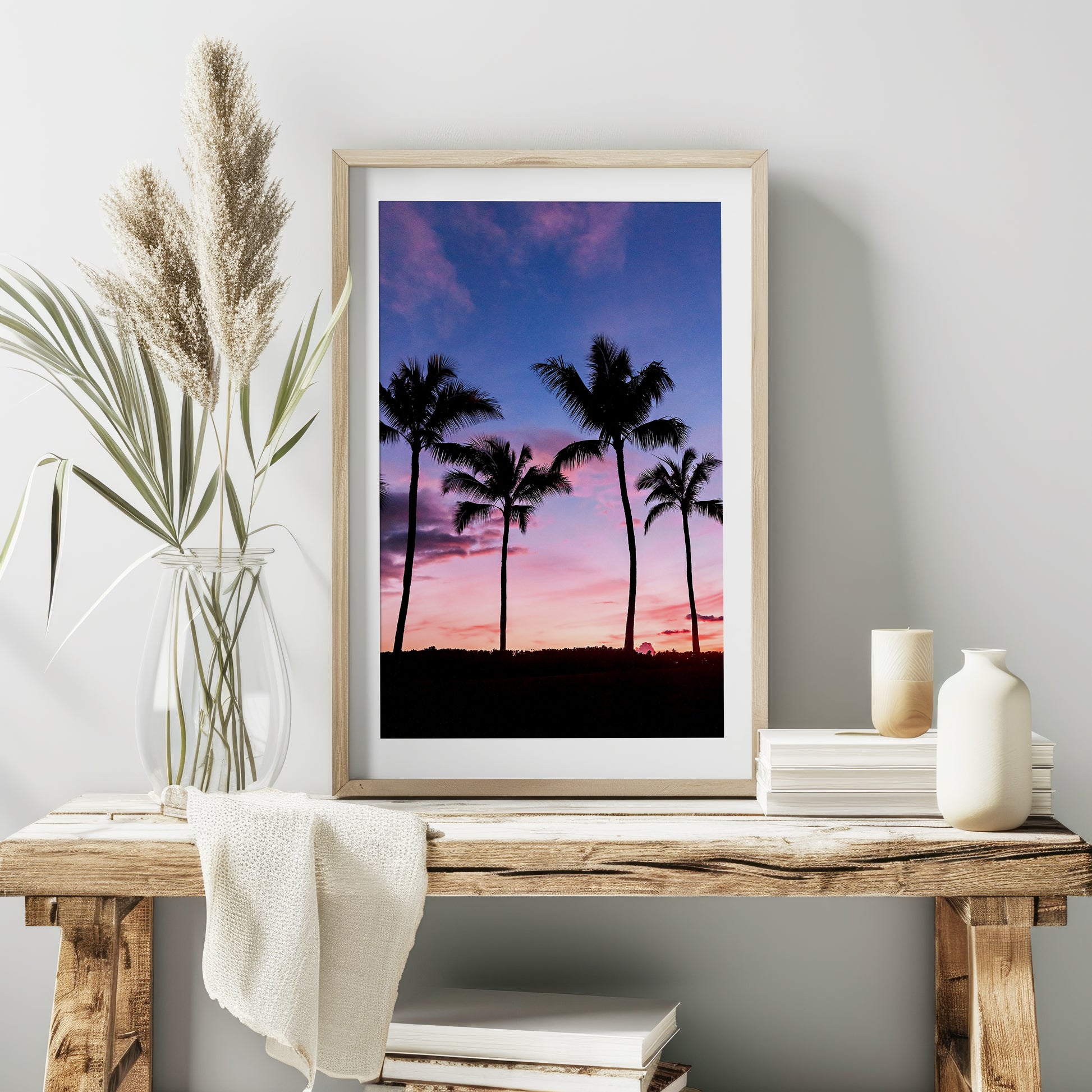 Palm Tree Canvas | Palm Tree Print | 17 Mile