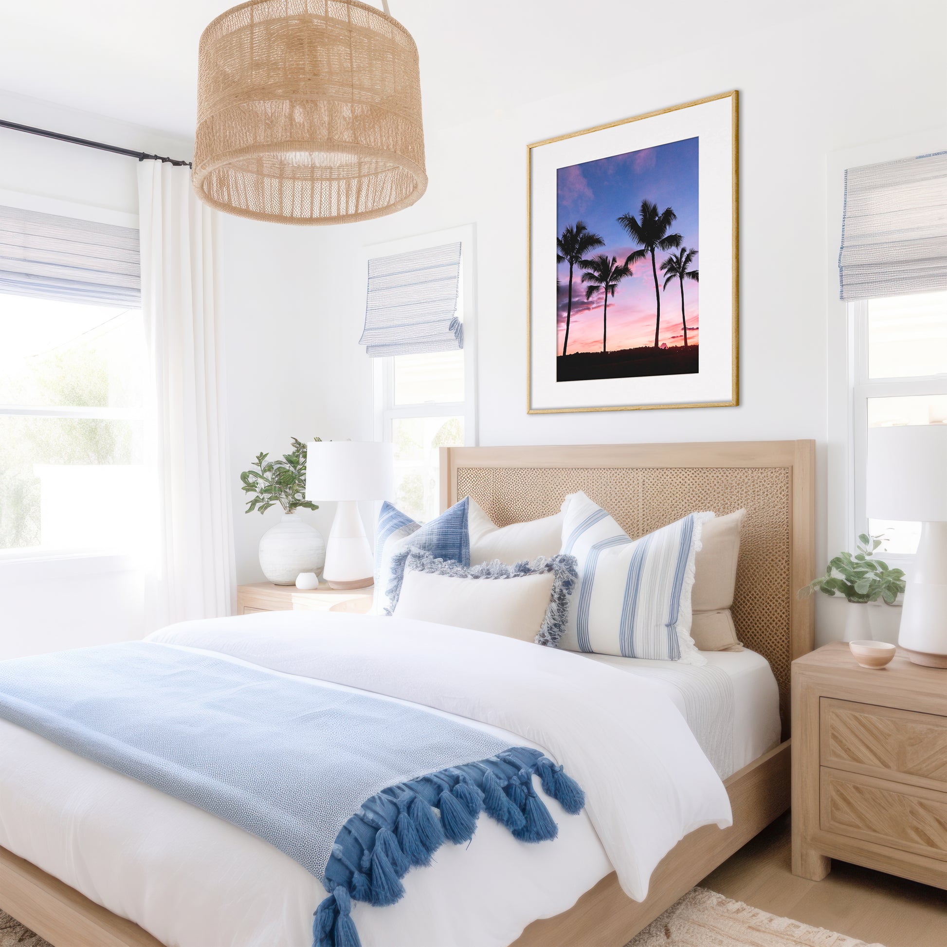 Palm Tree Canvas | Palm Tree Print | 17 Mile