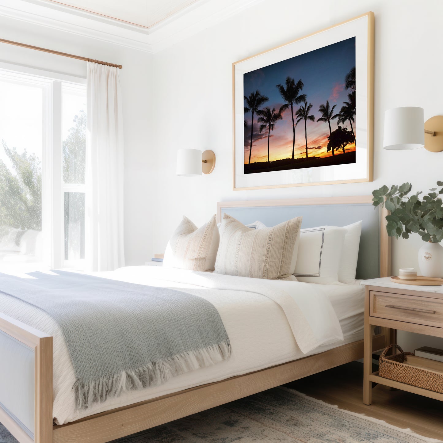 Stylish Home Decor Canvas | Palm Tree Canvas | 17 Mile