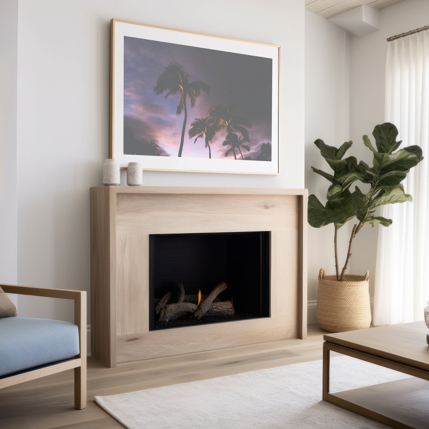 Swaying Palms Canvas | Wall Art Canvas | 17 Mile