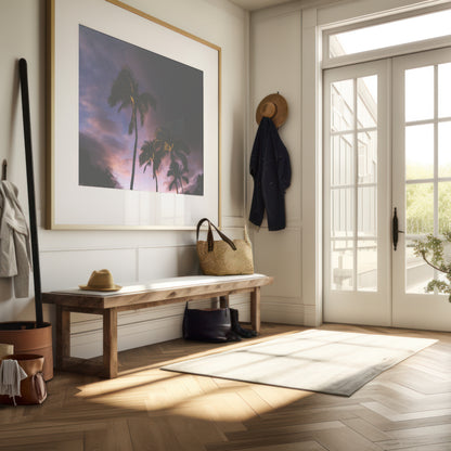 Swaying Palms Canvas | Wall Art Canvas | 17 Mile