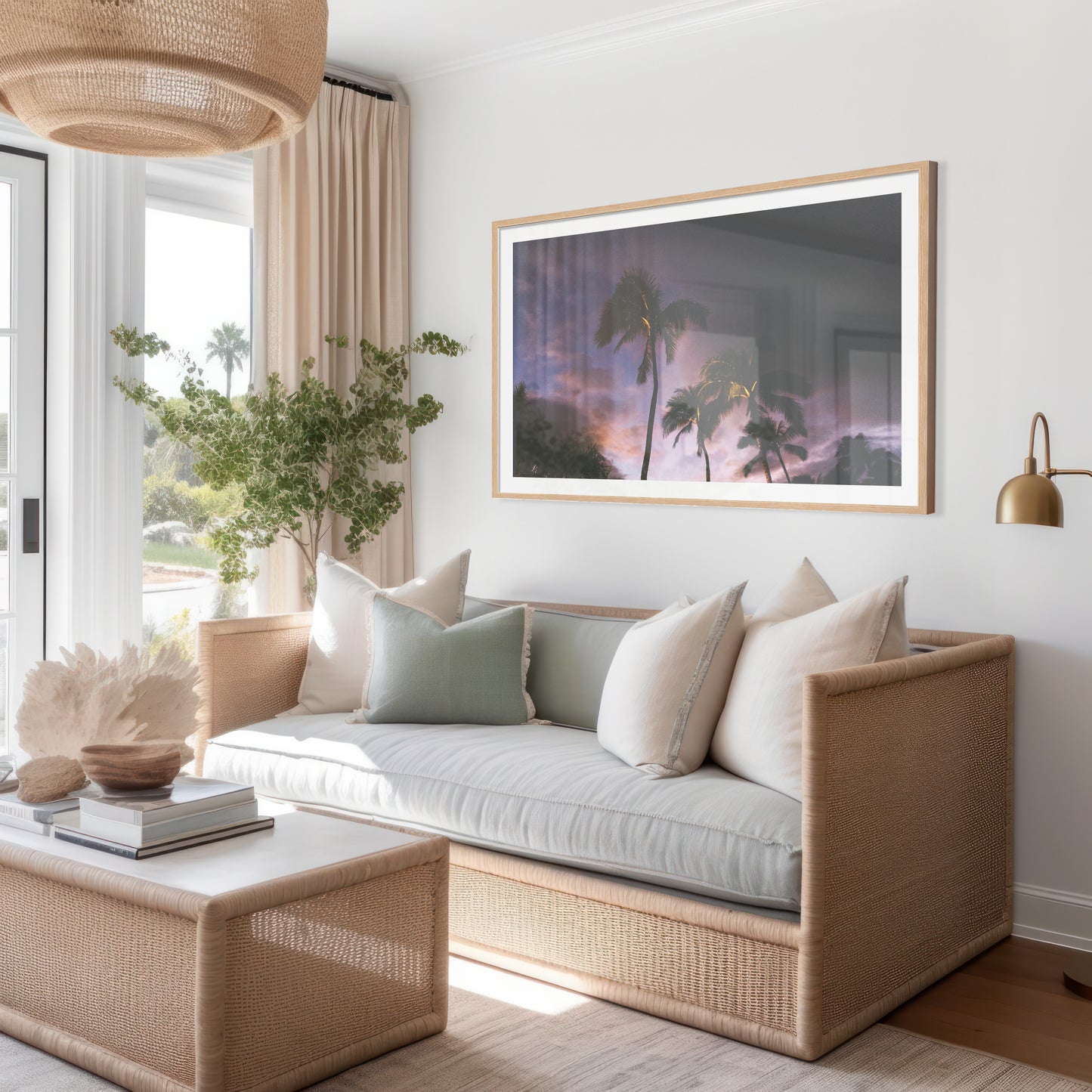 Swaying Palms Canvas | Wall Art Canvas | 17 Mile