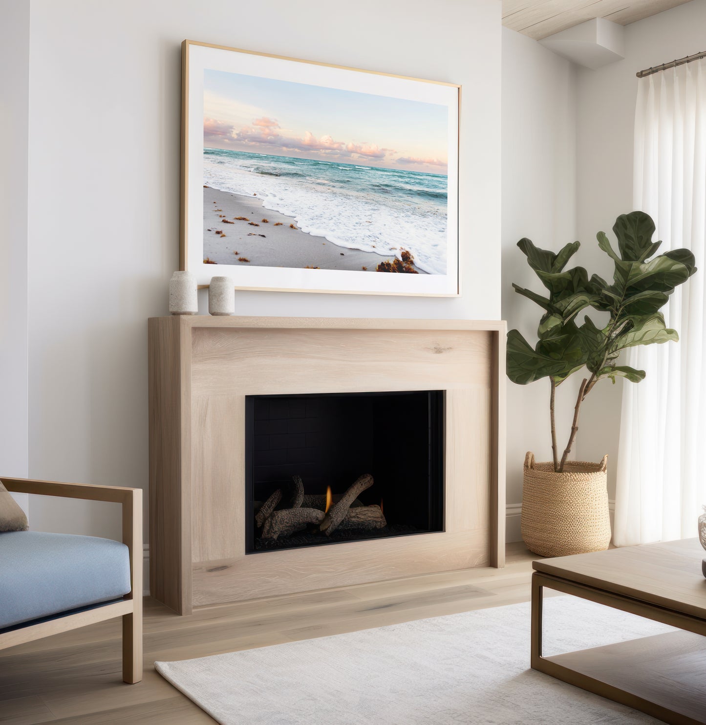 Miami Beach Print | Miami Beach Canvas | 17 Mile