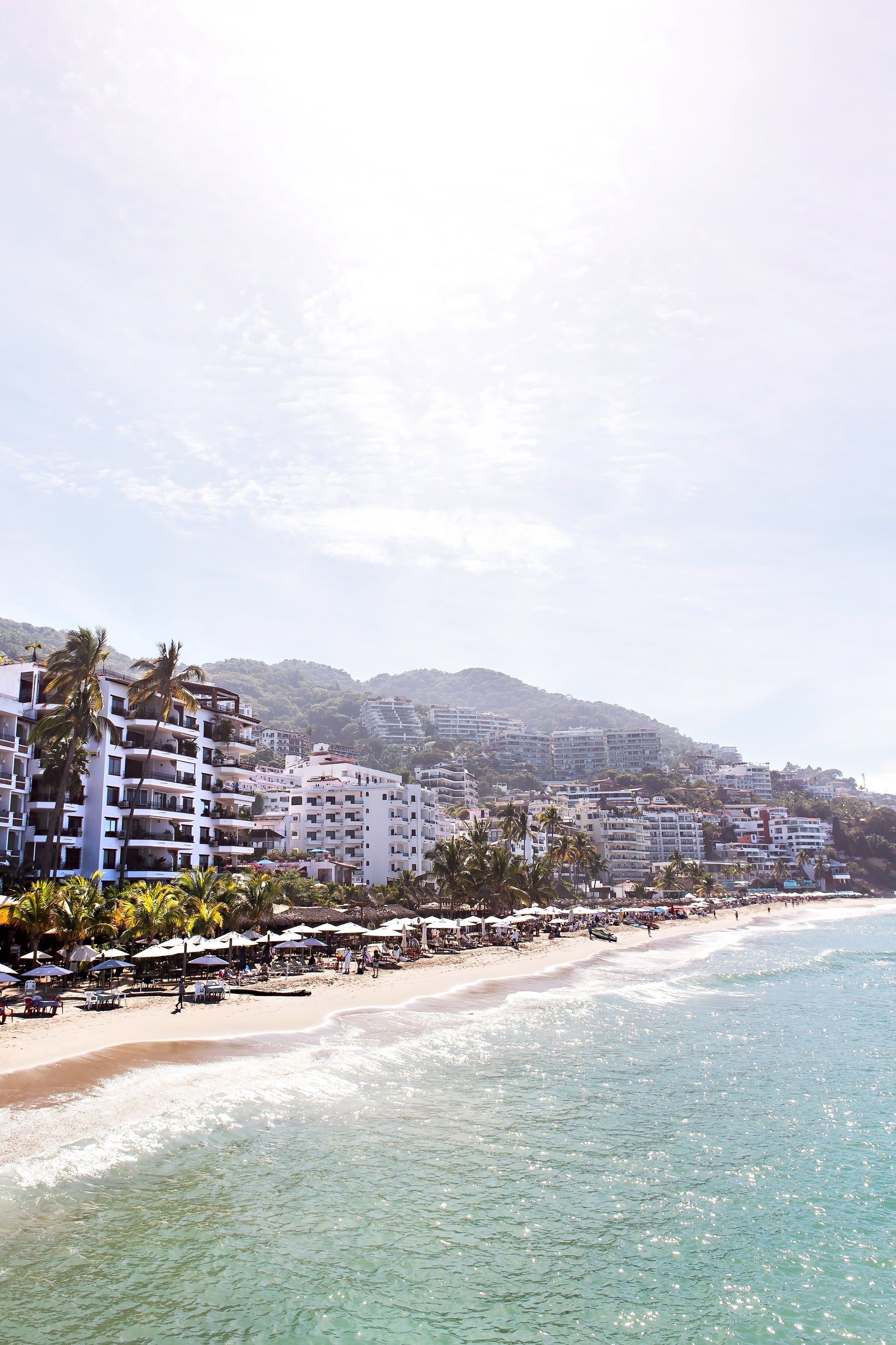 Puerto Vallarta Coast Print | Wall Decor Print | 17 Mile