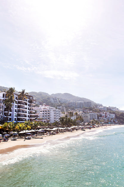 Puerto Vallarta Coast Print | Wall Decor Print | 17 Mile