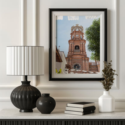 Puerto Vallarta Church Canvas | Puerto Vallarta Church Pint | 17 Mile