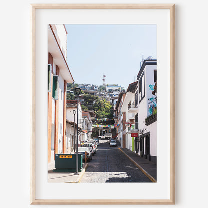 Puerto Vallarta Street Canvas | Puerto Vallarta Street Print | 17 Mile