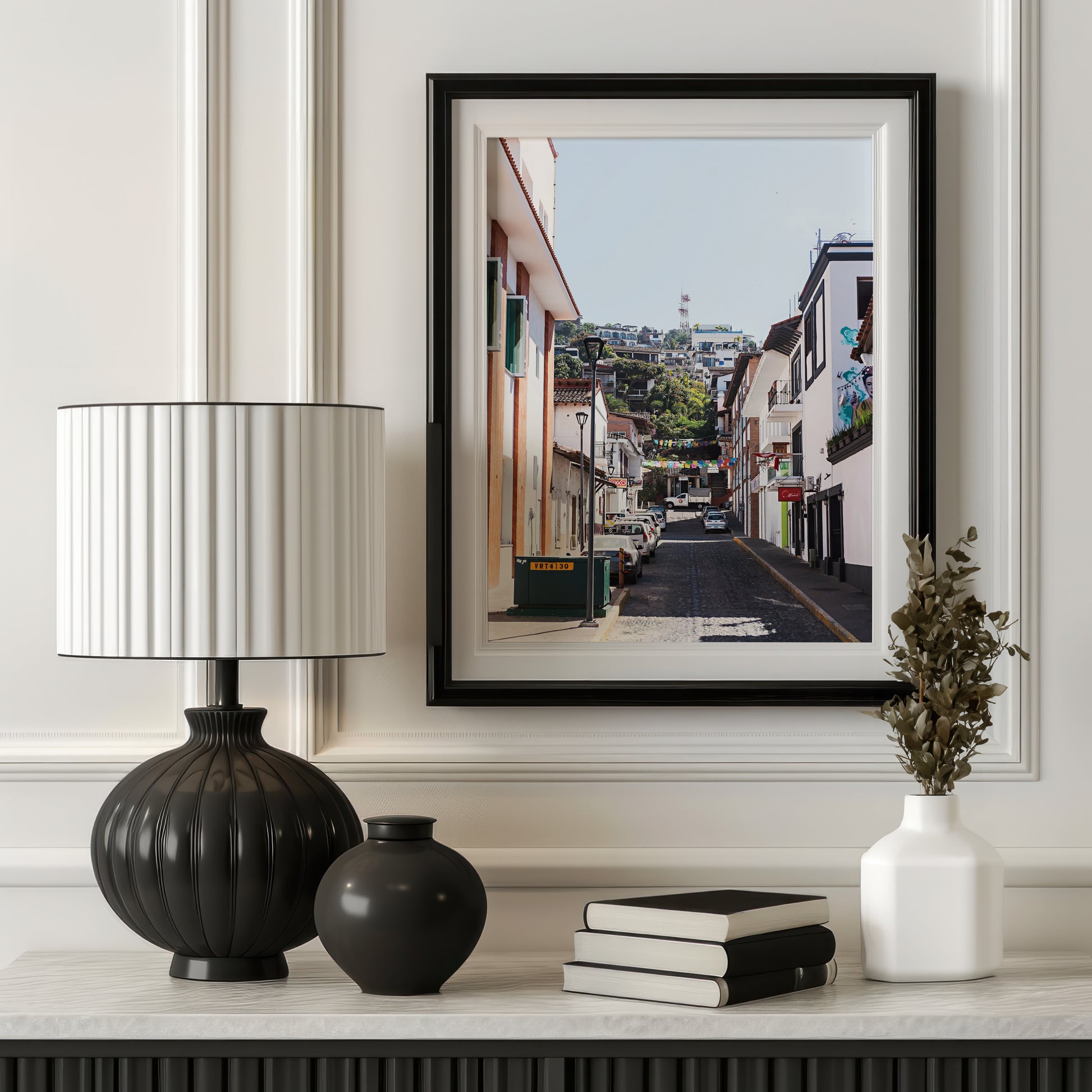 Puerto Vallarta Street Canvas | Puerto Vallarta Street Print | 17 Mile