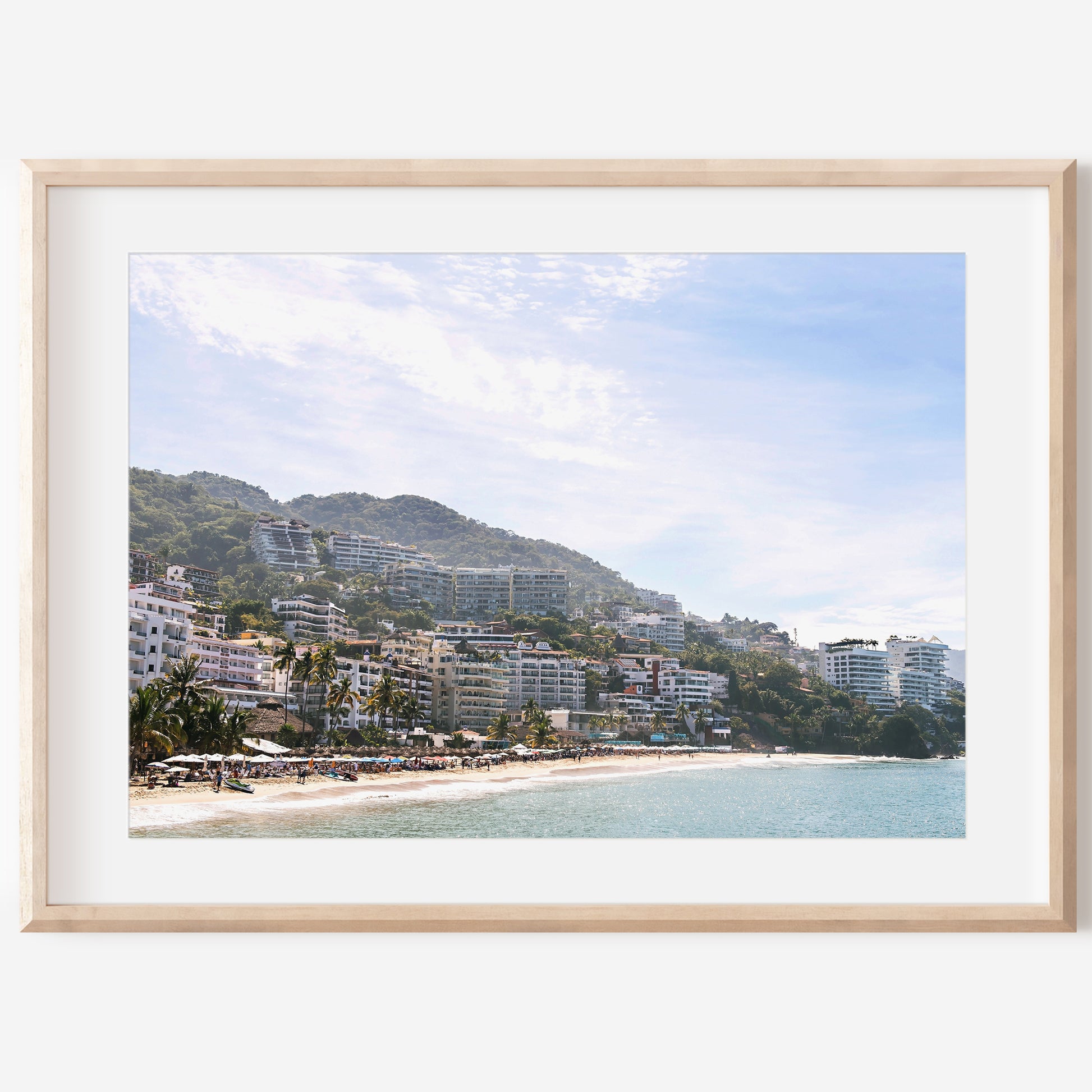 Puerto Vallarta Canvas | Puerto Vallarta Coast Art | 17 Mile