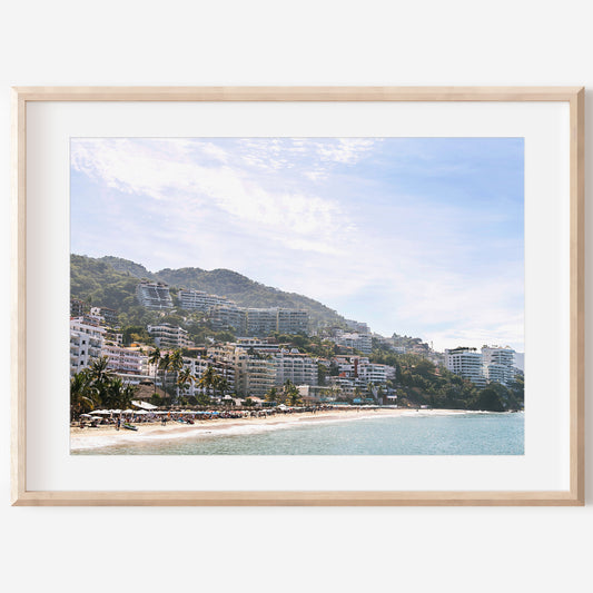 Puerto Vallarta Canvas | Puerto Vallarta Coast Art | 17 Mile