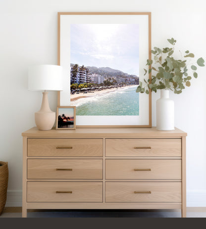 Puerto Vallarta Coast Print | Wall Decor Print | 17 Mile