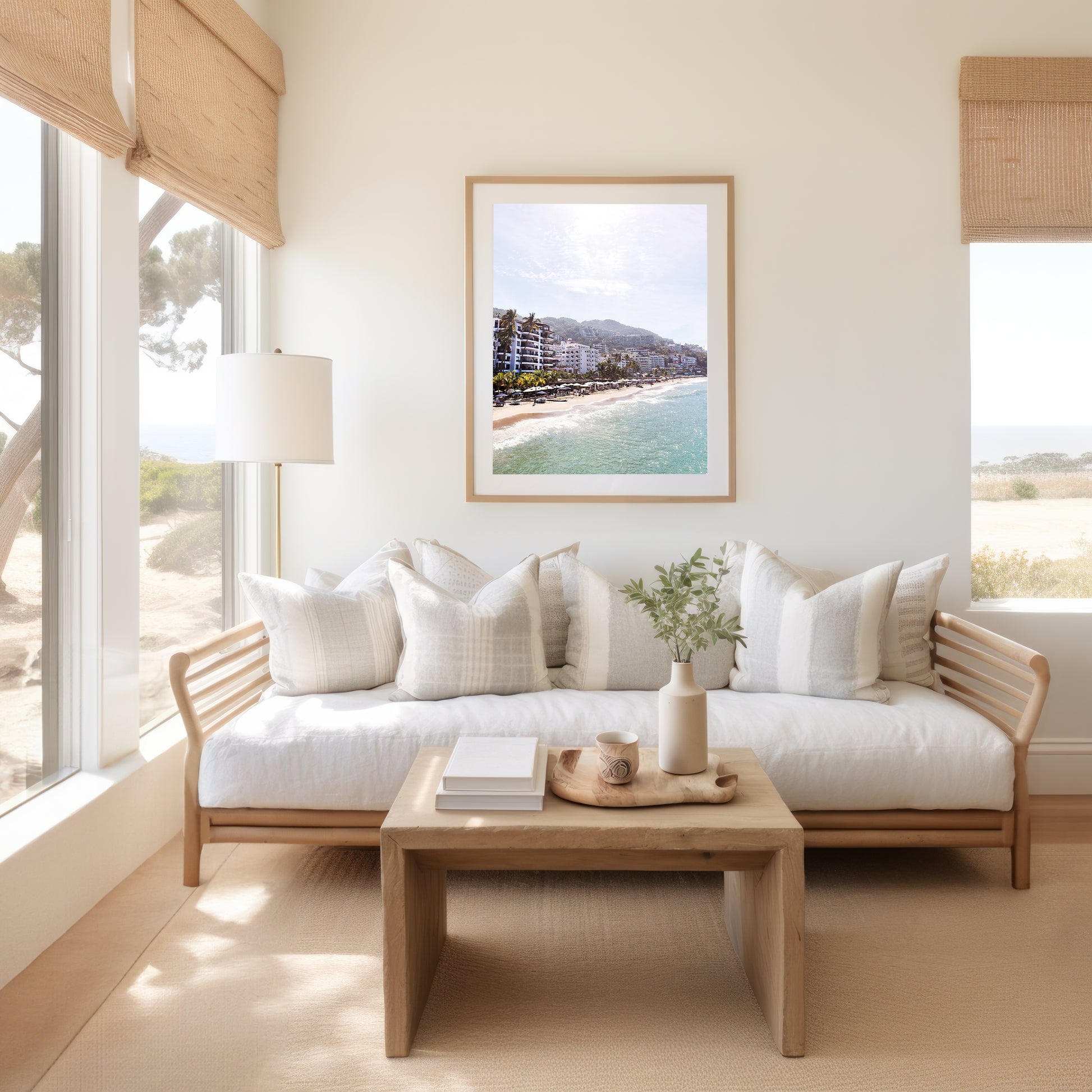 Puerto Vallarta Coast Print | Wall Decor Print | 17 Mile