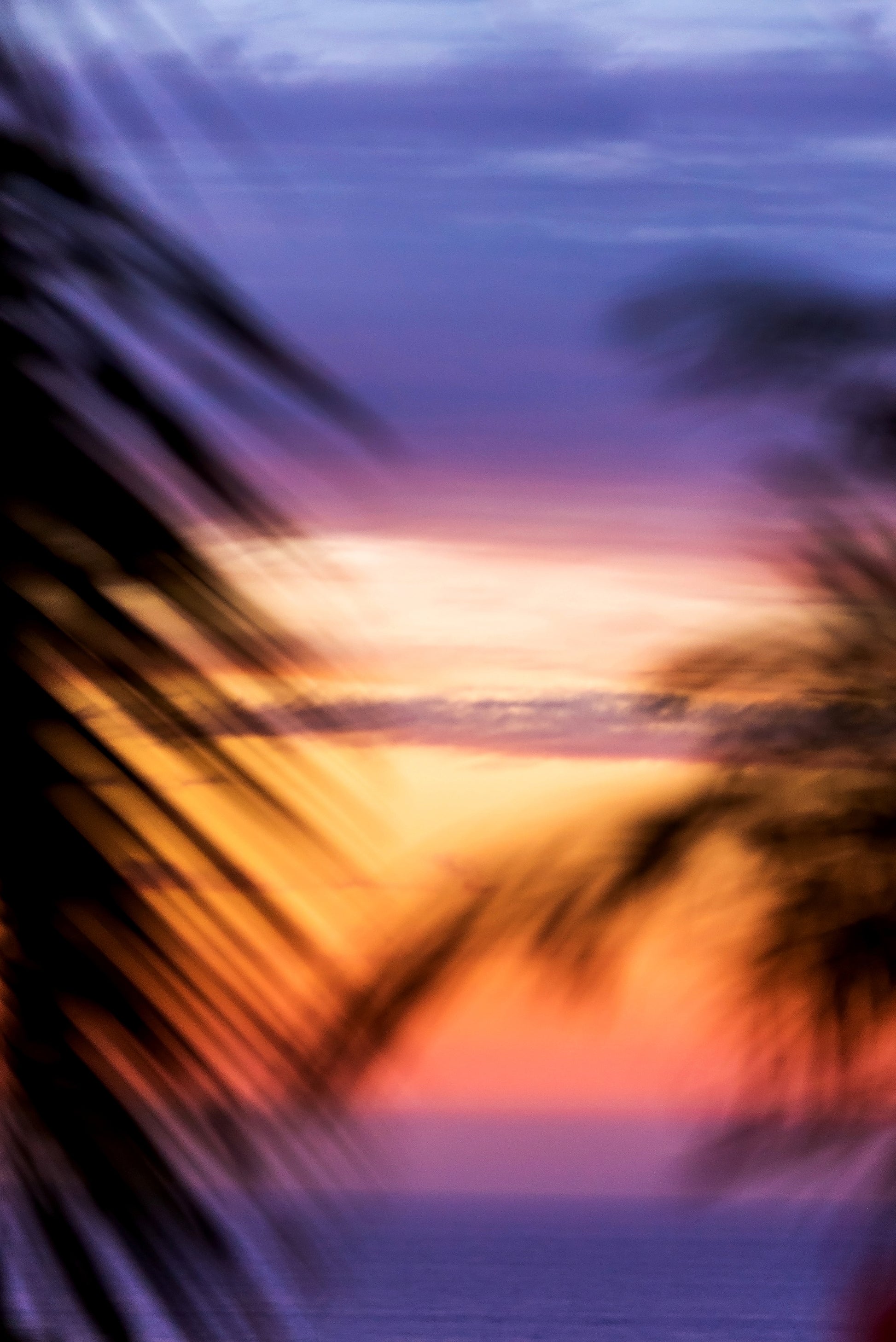 Tropical Sunset Canvas | Tropical Sunset Print | 17 Mile