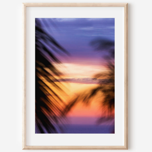 Tropical Sunset Canvas | Tropical Sunset Print | 17 Mile