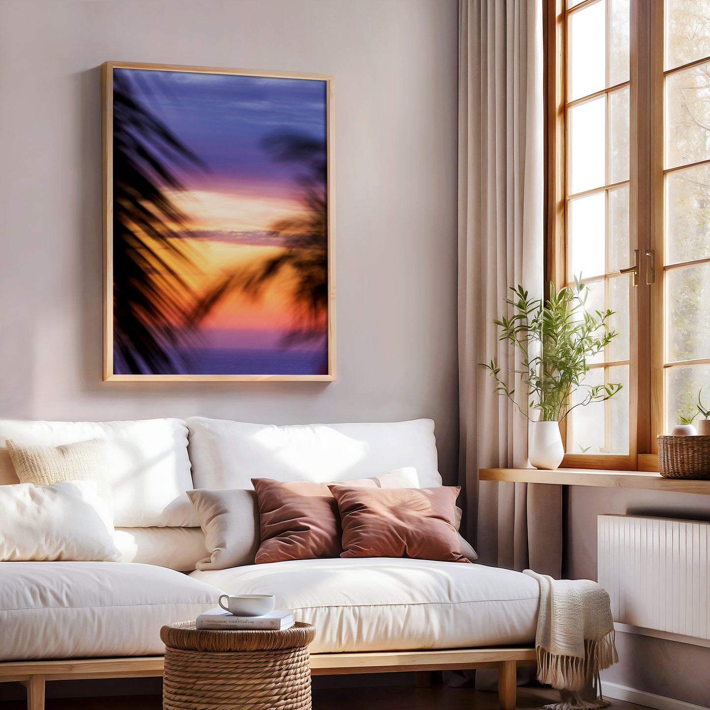 Tropical Sunset Canvas | Tropical Sunset Print | 17 Mile