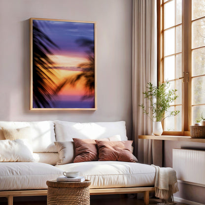 Tropical Sunset Canvas | Tropical Sunset Print | 17 Mile