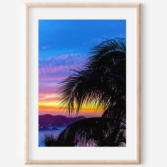 Sayulita Sunset Print | Sayulita Sunset Poster | 17 Mile
