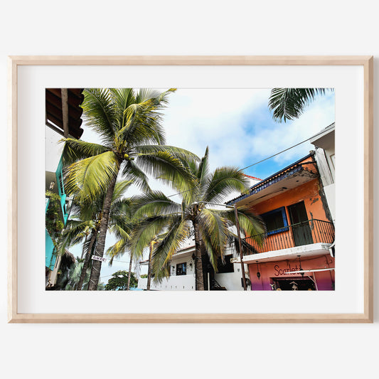 Sayulita Village Wall Art | Wall Decor Art | 17 Mile
