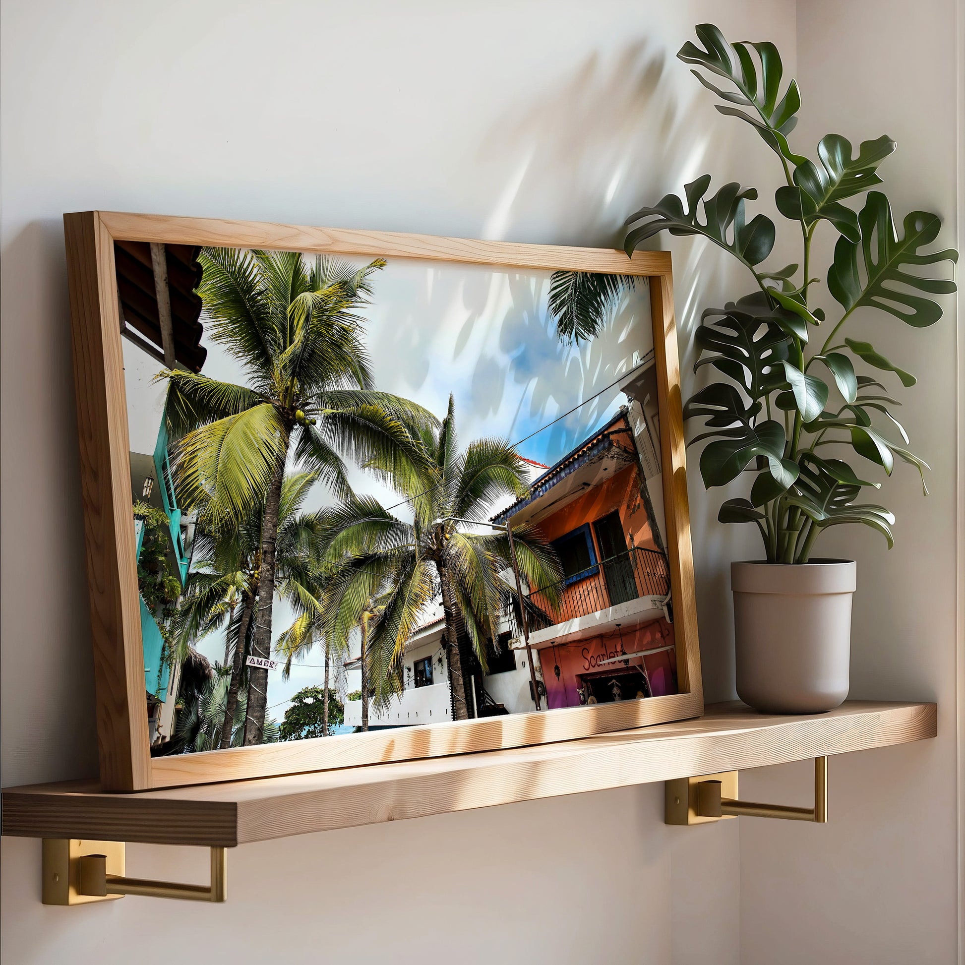 Sayulita Village Wall Art | Wall Decor Art | 17 Mile