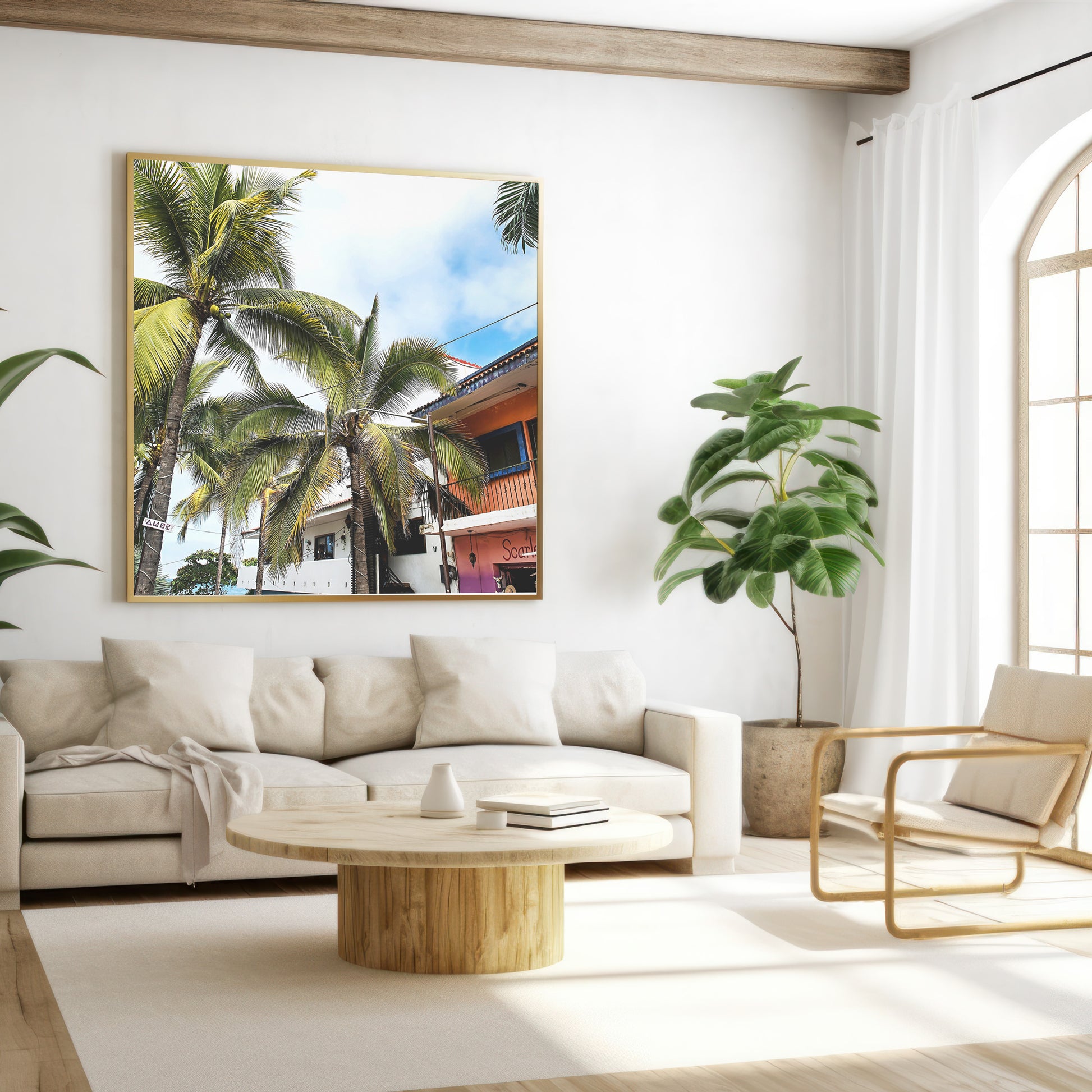 Sayulita Village Wall Art | Wall Decor Art | 17 Mile