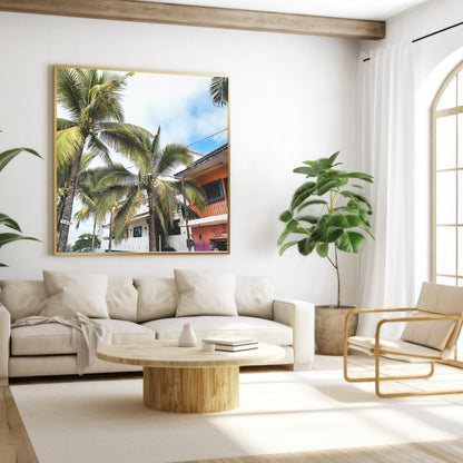 Sayulita Village Wall Art | Wall Decor Art | 17 Mile