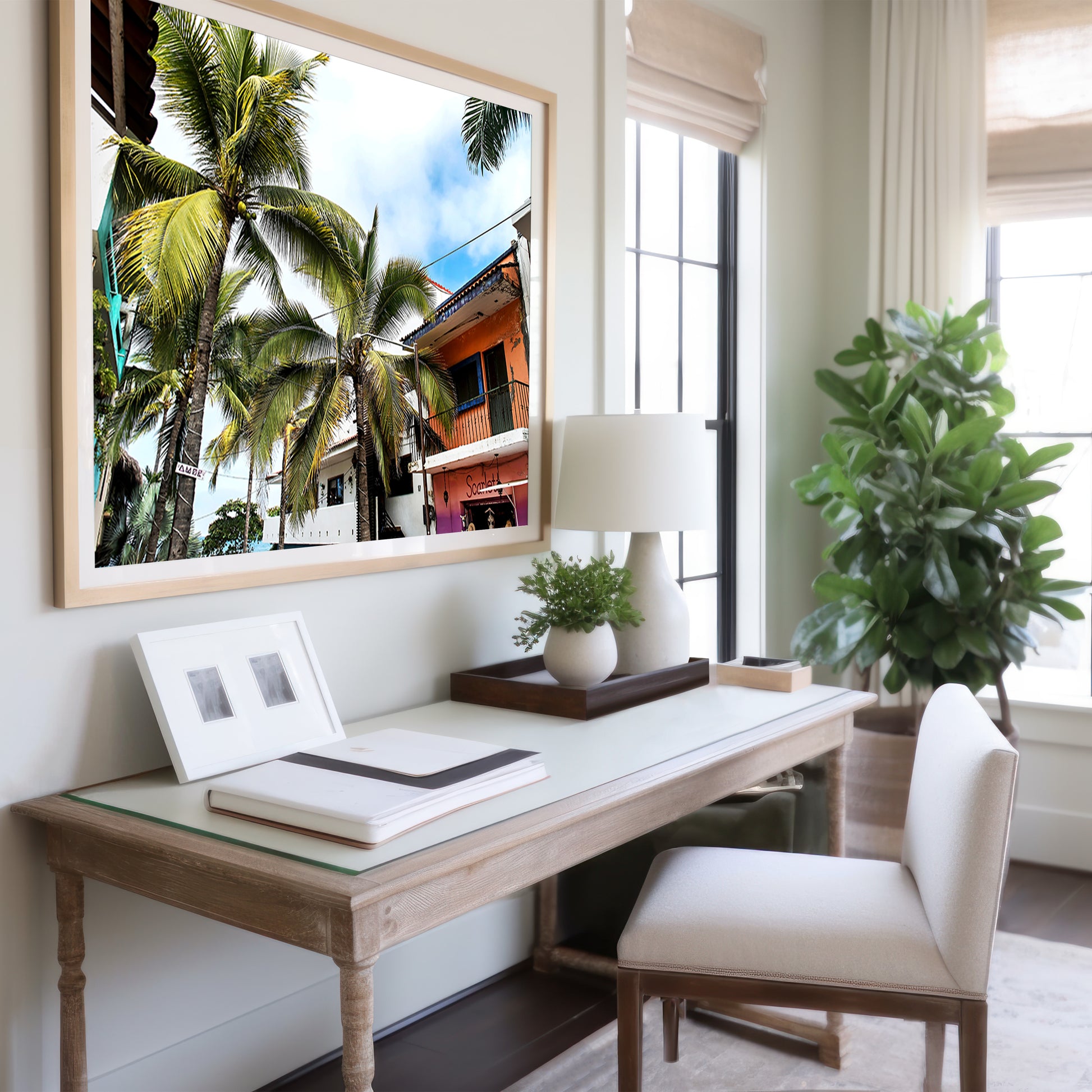 Sayulita Village Wall Art | Wall Decor Art | 17 Mile